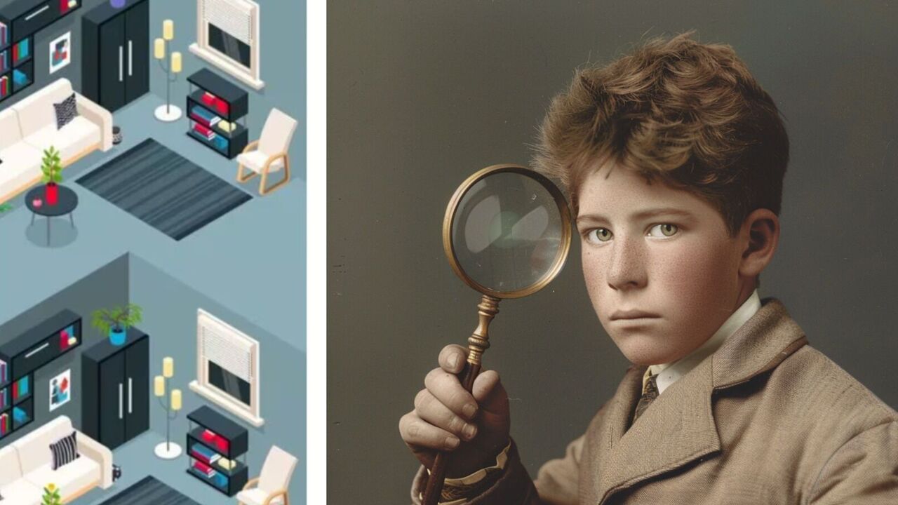 Spot the 10 Differences: a challenging mindfulness puzzle