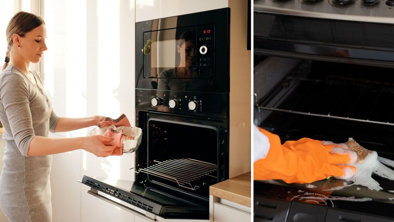 How to easily clean a dirty oven: an unusual way