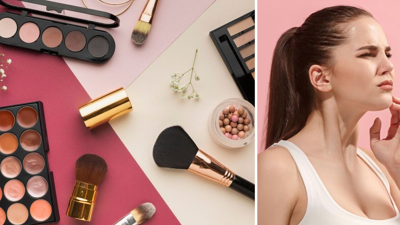 How to hide a double chin in a photo: a simple life hack with makeup