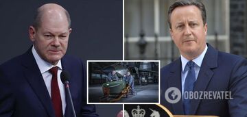 British Foreign Secretary David Cameron urges Germany to provide Ukraine with long-range Taurus missiles