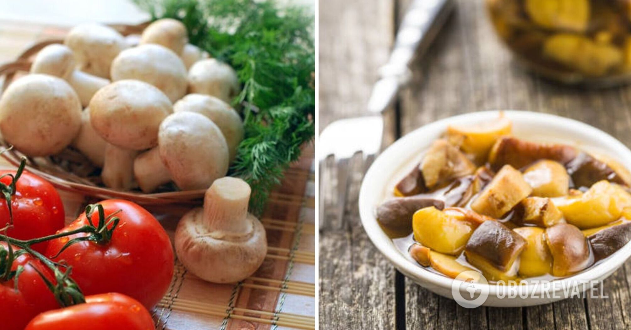 How to marinate champignons deliciously in 5 minutes: tastier than in the store