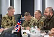 Discussed AFU's urgent needs: Syrskyi and Umerov met with British Defense Minister and Chief of Defense Staff