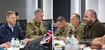 Discussed AFU's urgent needs: Syrskyi and Umerov met with British Defense Minister and Chief of Defense Staff