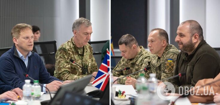 Discussed AFU's urgent needs: Syrskyi and Umerov met with British Defense Minister and Chief of Defense Staff