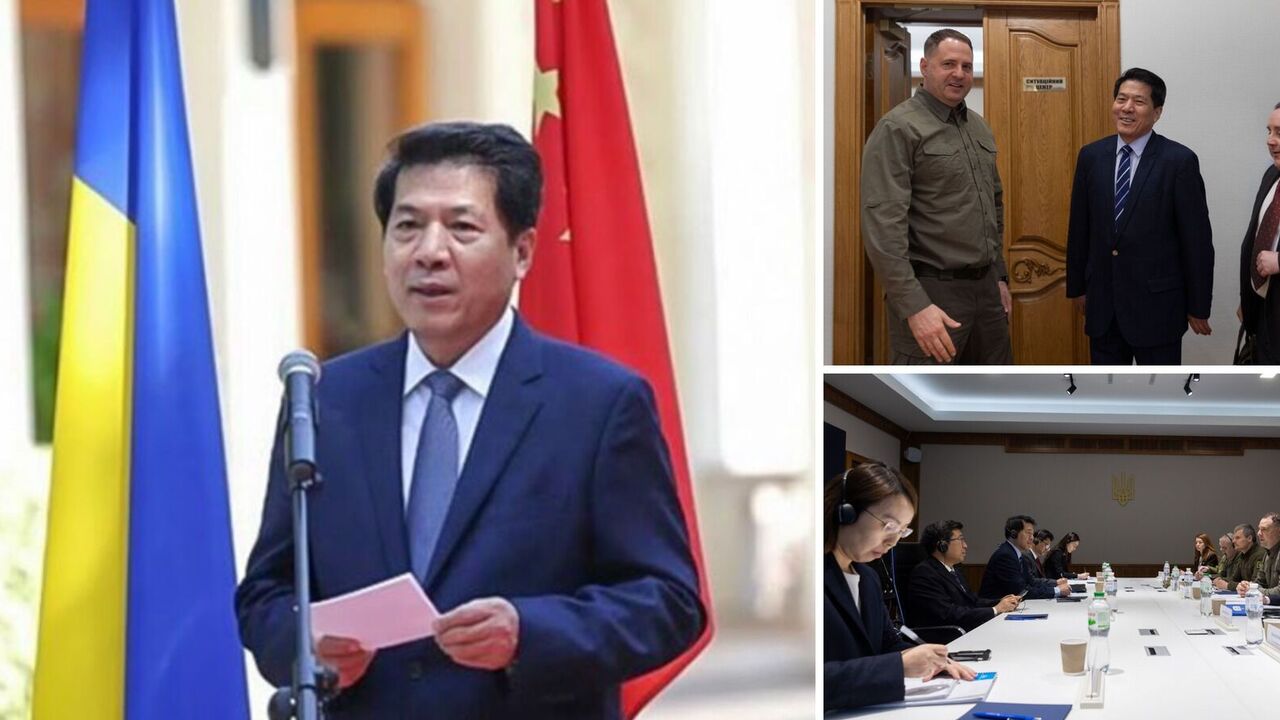 China's special envoy for Eurasia visited Kyiv: he was shown North Korean missile wreckage. Photo