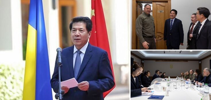 China's special envoy for Eurasia visited Kyiv: he was shown North Korean missile wreckage. Photo