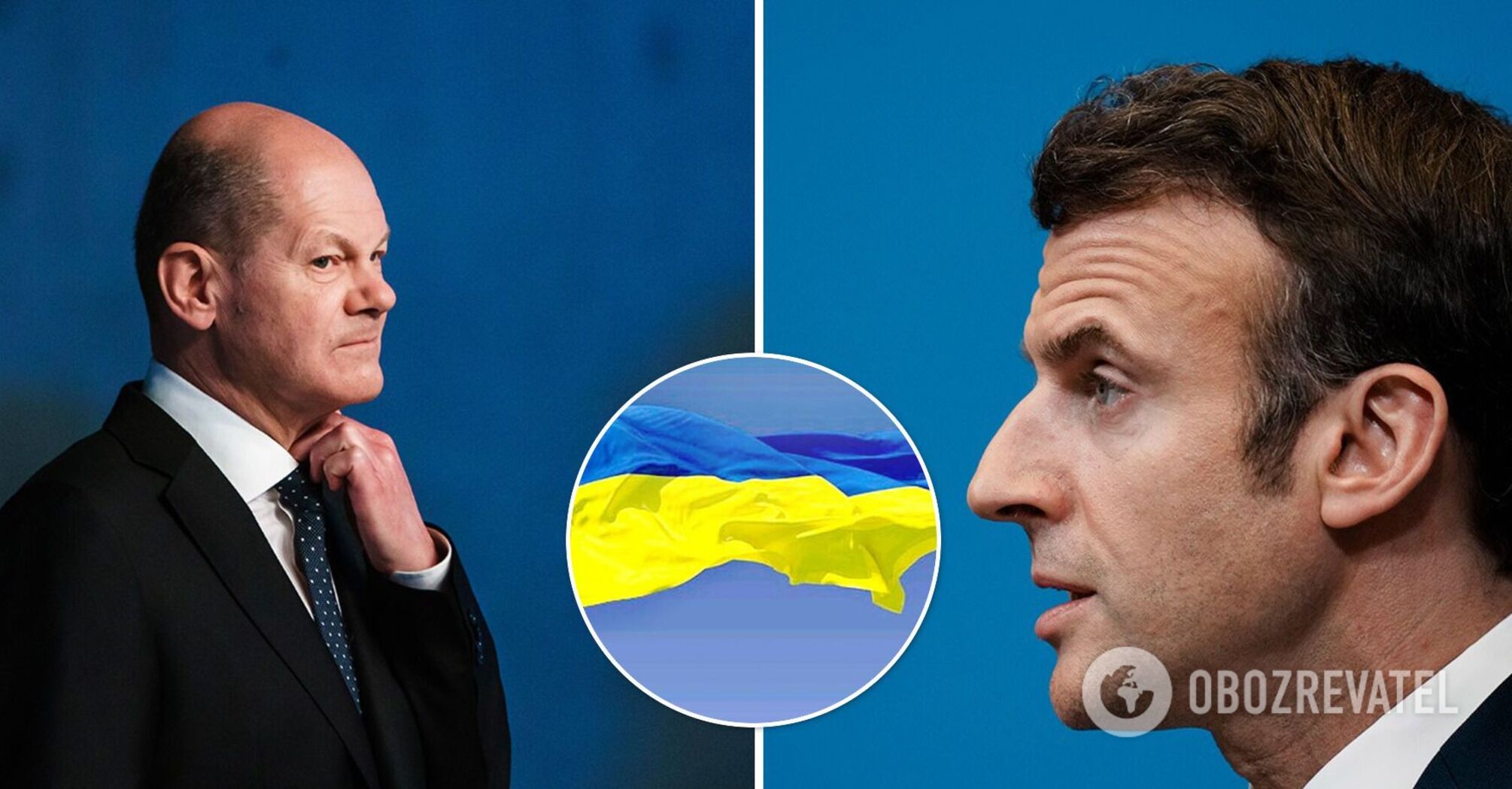 Scholz and Macron
