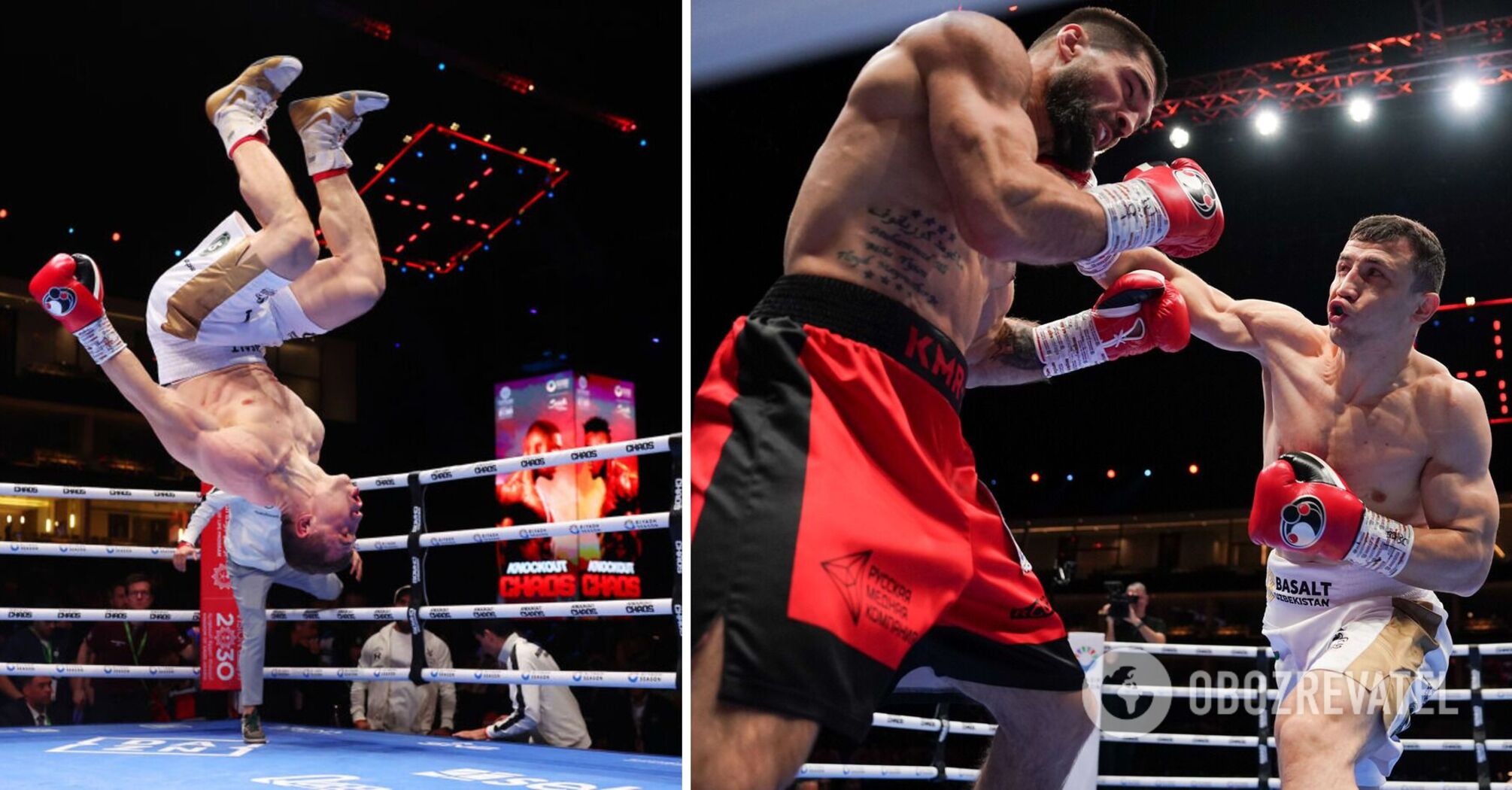 The Russian was knocked out in the championship fight at the Joshua-Ngannou show