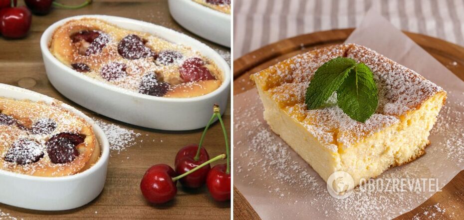 Recipe for cottage cheese casserole