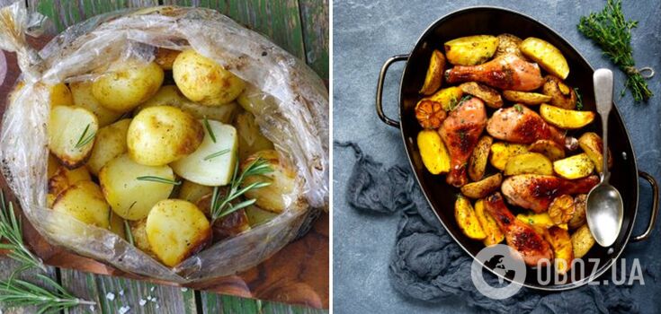 How to deliciously cook potatoes with meat in a sleeve: a successful recipe