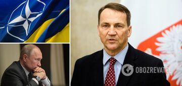 'Putin powinien się nas bać': Sikorski przyznaje, że obecność NATO na Ukrainie nie jest nie do pomyślenia