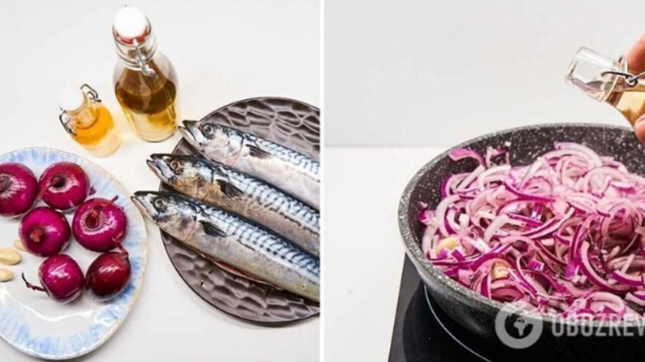 Recipe for a delicious mackerel marinade