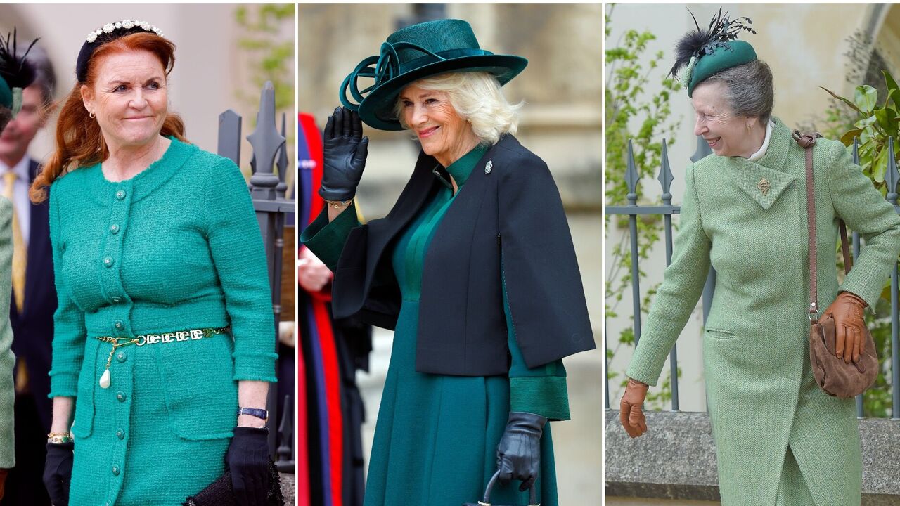 Na tle choroby nowotworowej Kate Middleton i Karola III. Co symbolizują stroje rodziny królewskiej podczas nabożeństwa wielkanocnego na zamku Windsor