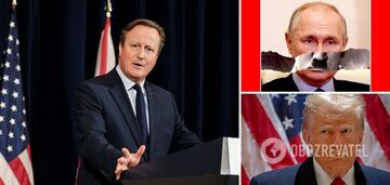 Territorial concessions will not stop the war: Cameron criticizes Trump's 'peace plan'