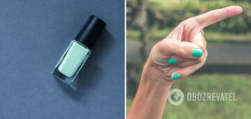 Delicate and bold at the same time: 'matcha' manicure became a hit in 2024