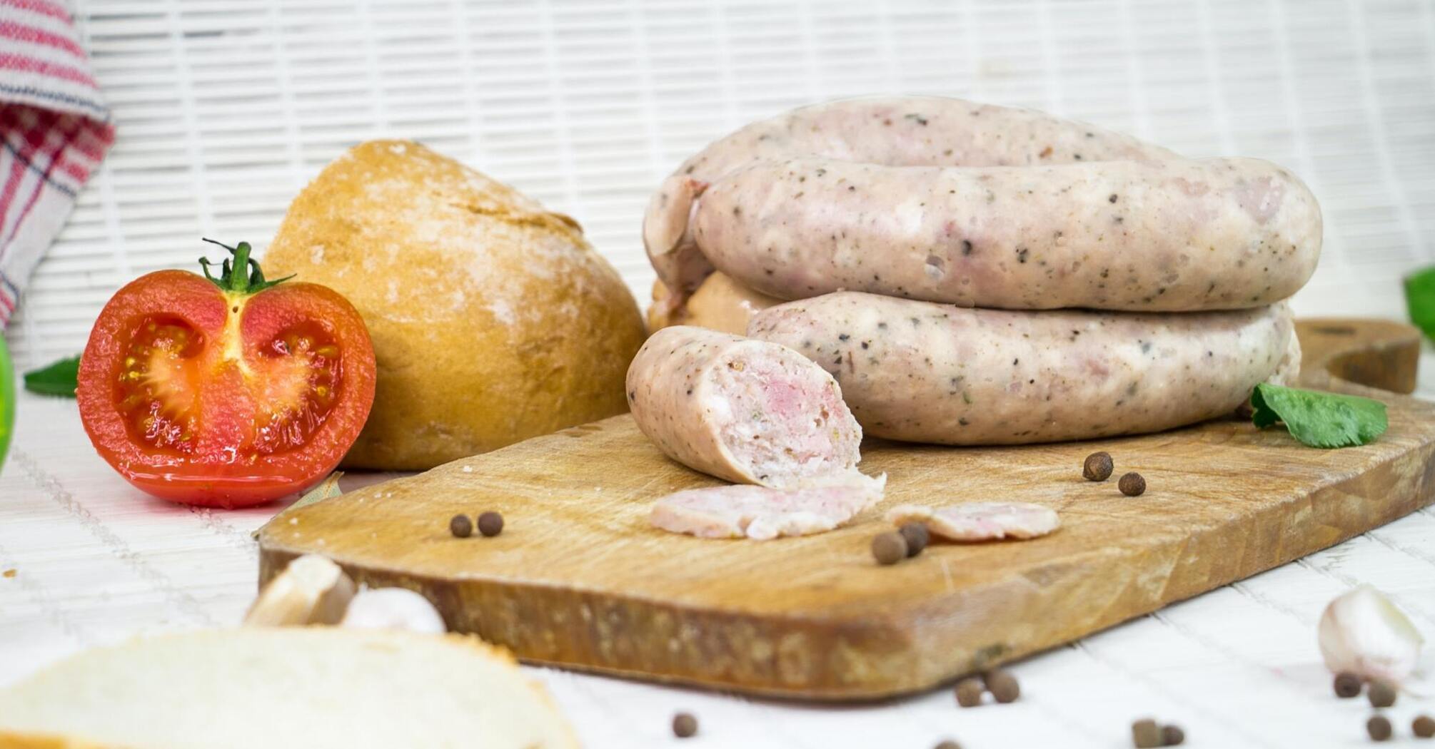 Homemade sausages for children