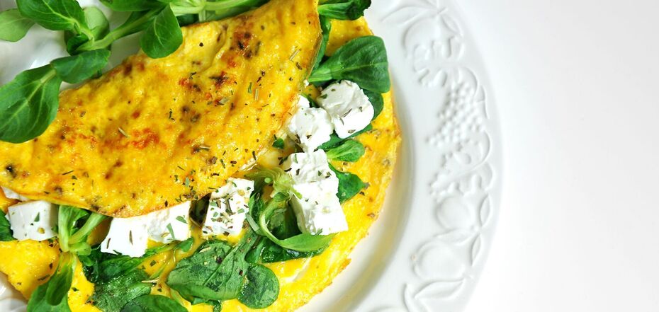 Omlet bez mleka i mąki