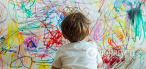 Life hack for parents: how to wash painted walls without nerves