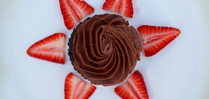 Chocolate cream for cakes