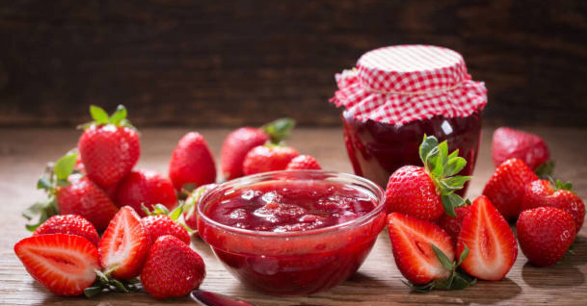 Recipe for delicious strawberry jam