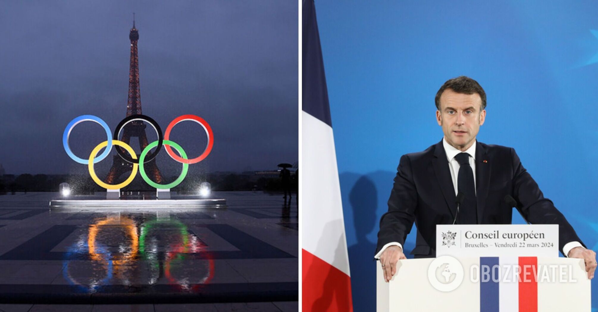 "This is an opportunity": Macron proposes global truce for the period of the Olympic Games