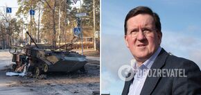 George Robertson comments on the war waged by Russia against Ukraine