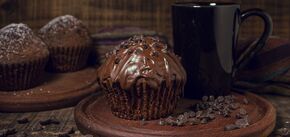 Lean coffee cupcake with orange: incredible deliciousness for morning coffee
