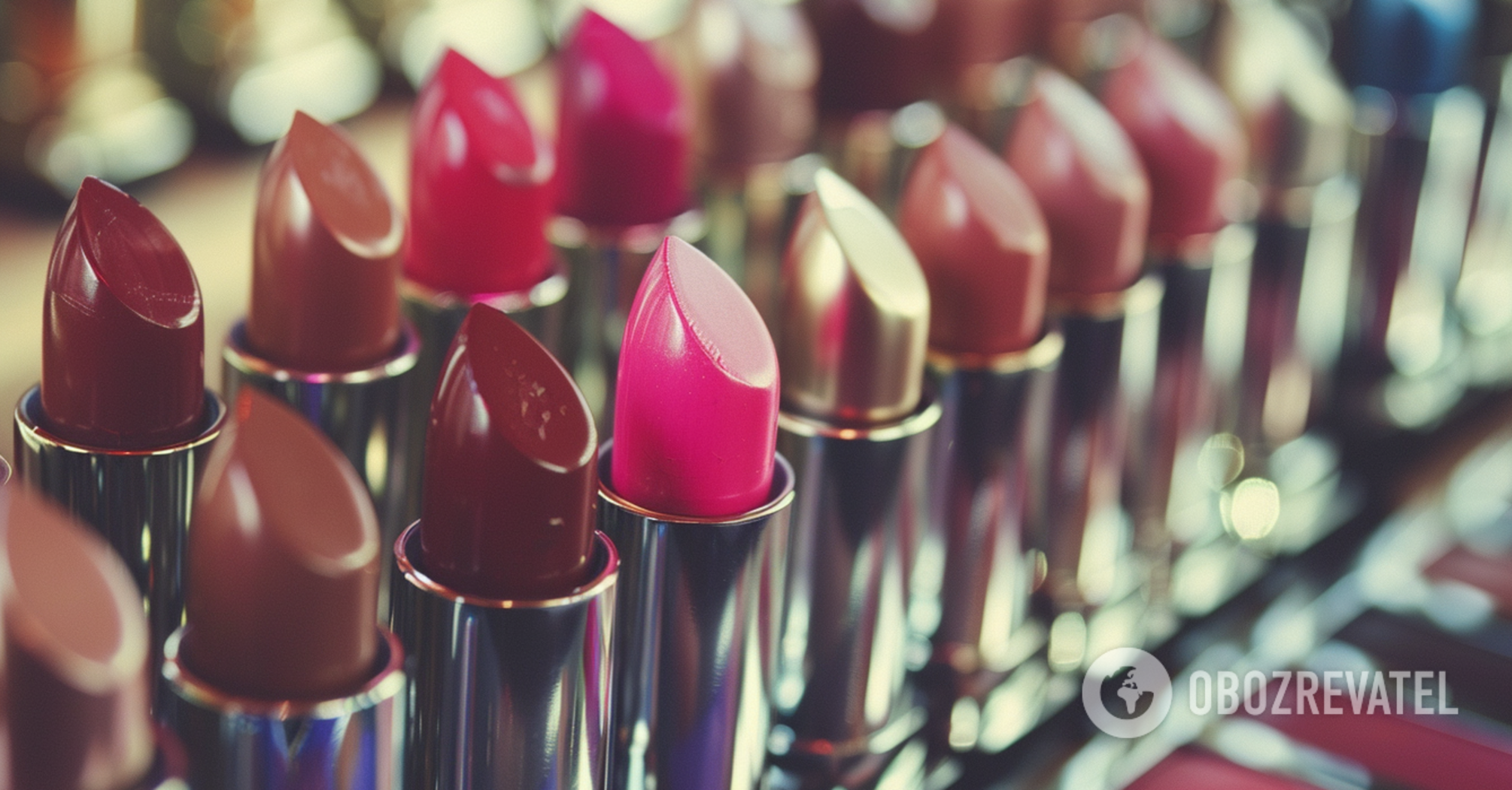How to do makeup completely with only lipstick: an interesting way