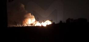 Eksplozje w Dżankoju: potężny pożar na terenie lotniska wojskowego. Zdjęcia i wideo