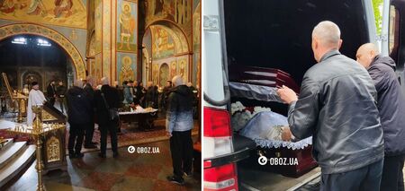 Dmytro Kapranow otrzymał owację na stojąco na pogrzebie: wszyscy obecni płakali. Zdjęcia i wideo