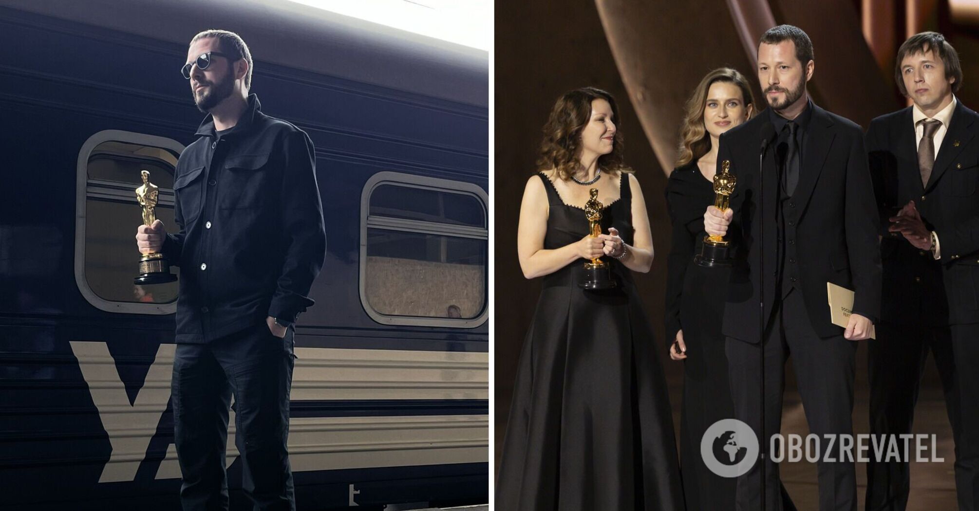 The director of "20 Days in Mariupol", Mstyslav Chernov, who was applauded by Hollywood, brought the first Oscar to Ukraine. Photo