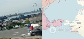 Atesh agents reconnoitered the Black Sea Fleet naval base in Novorossiysk and hinted at 'cotton'. Photo