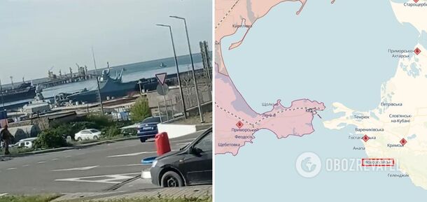 Atesh agents reconnoitered the Black Sea Fleet naval base in Novorossiysk and hinted at 'cotton'. Photo