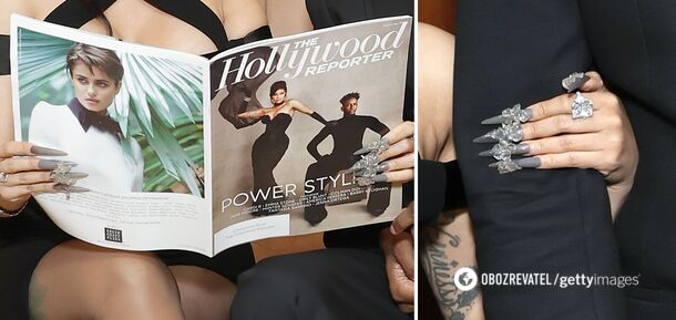 Raperka Cardi B, która zrobiła furorę swoimi słowami na temat wojny na Ukrainie, zaprezentowała ekstrawagancki manicure 3D. Zdjęcie