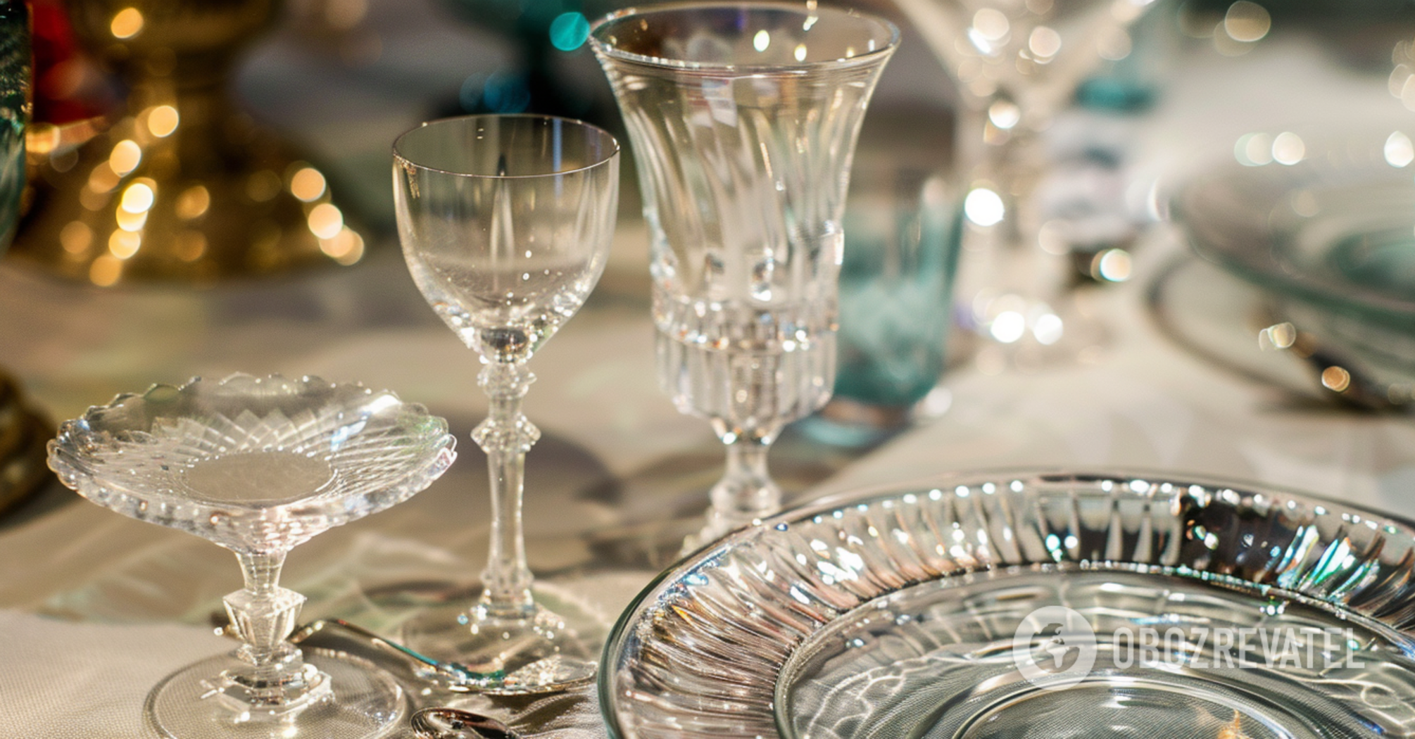 How to clean glassware to shine: the secret of experienced housewives