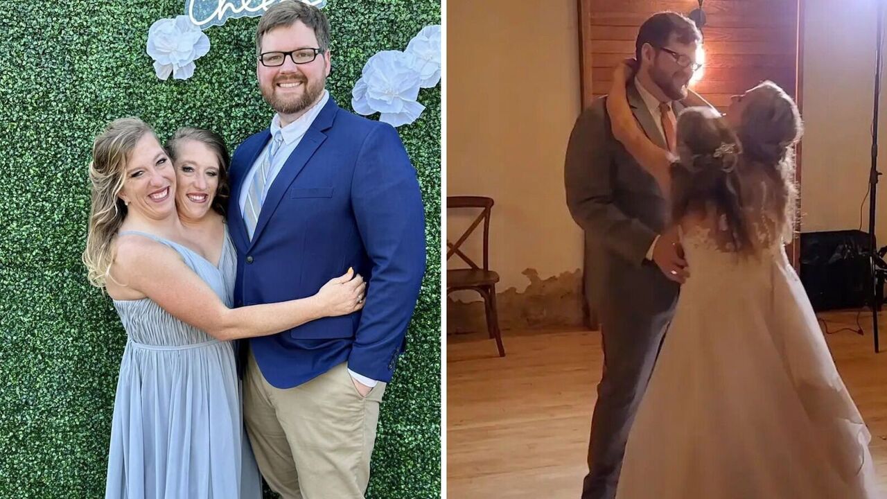 The world's most famous Siamese twins Abigail and Brittany Hensel faced their first serious problem in their marriage to a US Army veteran