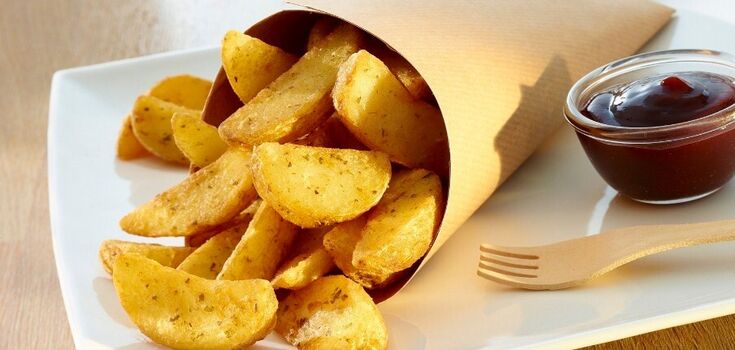 Perfect potato wedges: you need one simple life hack