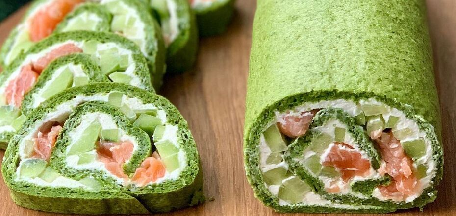 Spinach roll recipe