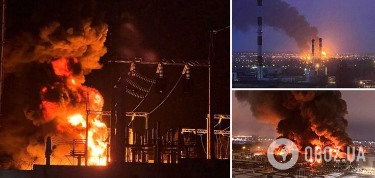 "It was a joint operation of SSU, DIU and SOF": three power substations and a fuel storage base hit in Russia overnight