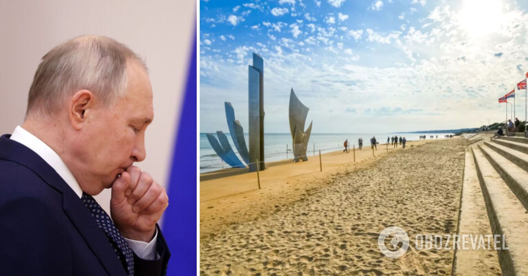 "They will come with threats and tanks": Zelenskyy reacts to Russian invitation to the anniversary of the Normandy landings