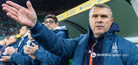 'Unfortunately': head coach Rebrov makes a confession about the Ukrainian national team