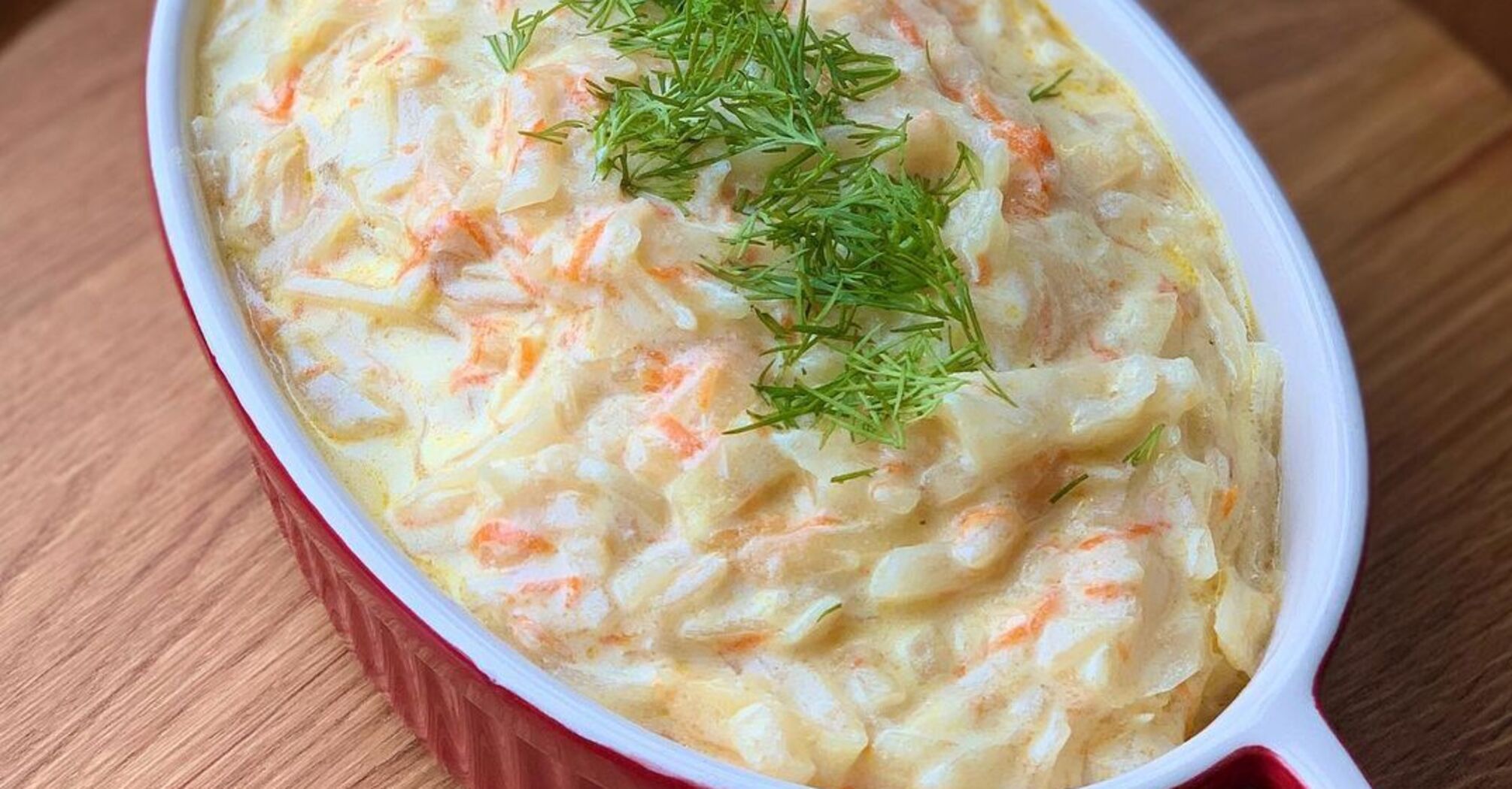 Duszona kapusta w śmietanie