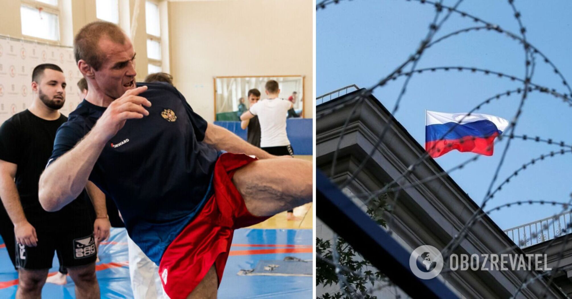 'It was hard. The nationalists are forcing me': Russian kickboxer has an epic complaint about Ukrainians and Latvians