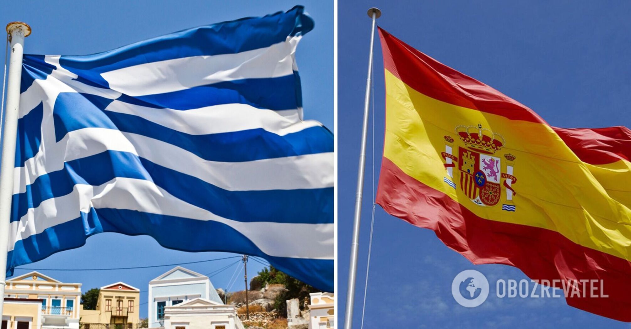 Greece and Spain.