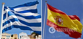 Greece and Spain.