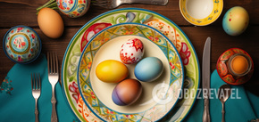 How to dye eggs for the Easter table with red cabbage