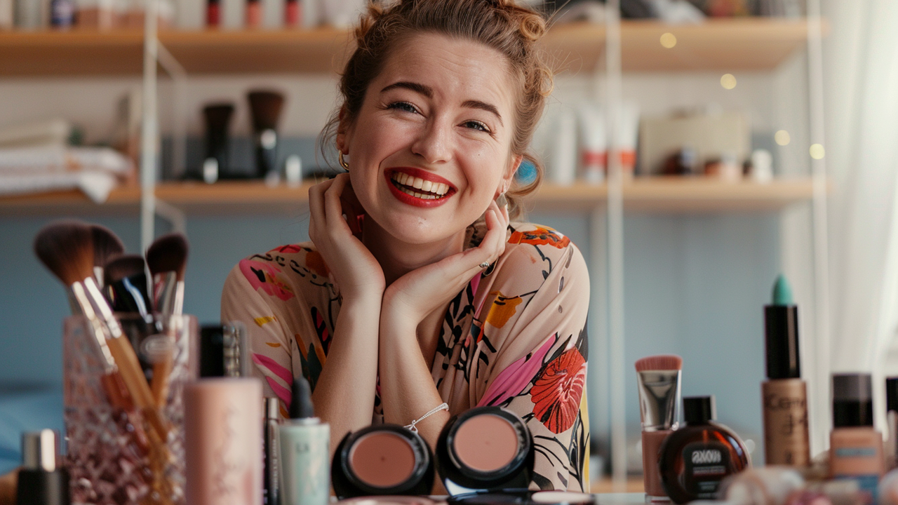How to do perfect makeup using the "three fingers" method