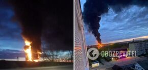 Oil depot and metallurgical plant hit, fires broke out: Russia complains about another overnight drone attack. Video