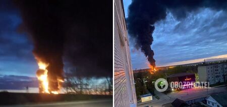 Oil depot and metallurgical plant hit, fires broke out: Russia complains about another overnight drone attack. Video
