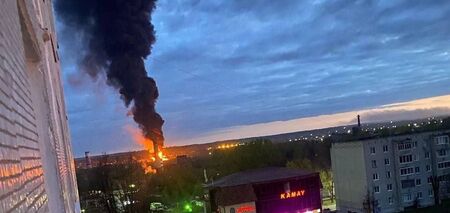 Minus 26 thousand cubic meters of fuel in Russia: SSU drones hit two oil depots in Smolensk region
